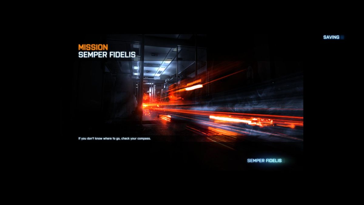 Battlefield 3 (Windows) screenshot: Single player mission
