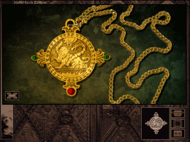 The Beast Within: A Gabriel Knight Mystery (Windows) screenshot: The Schattenjägger talisman