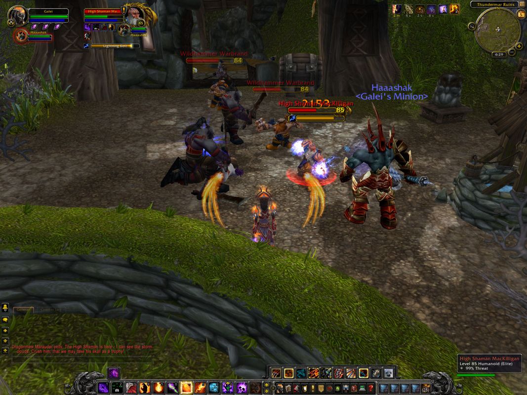 Screenshot of World of WarCraft: Cataclysm (Windows, 2010