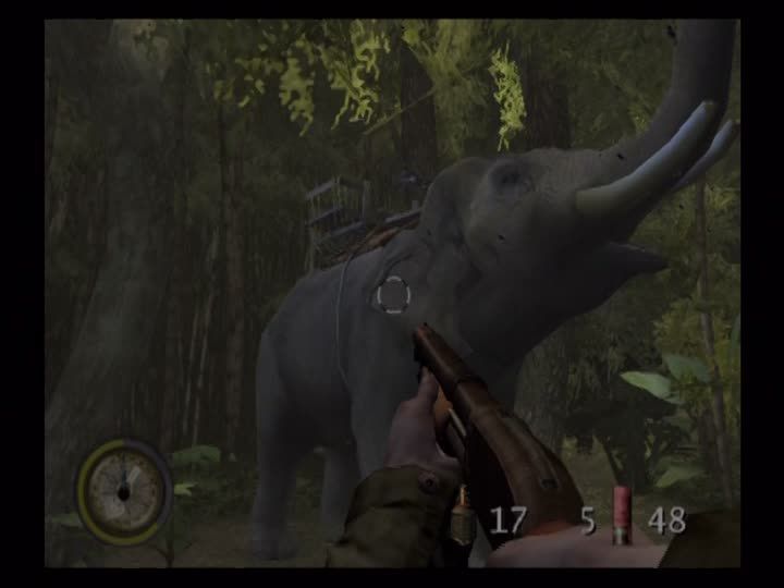 Medal of Honor: Rising Sun (PlayStation 2) screenshot: Oh, look. It's a war elephant.