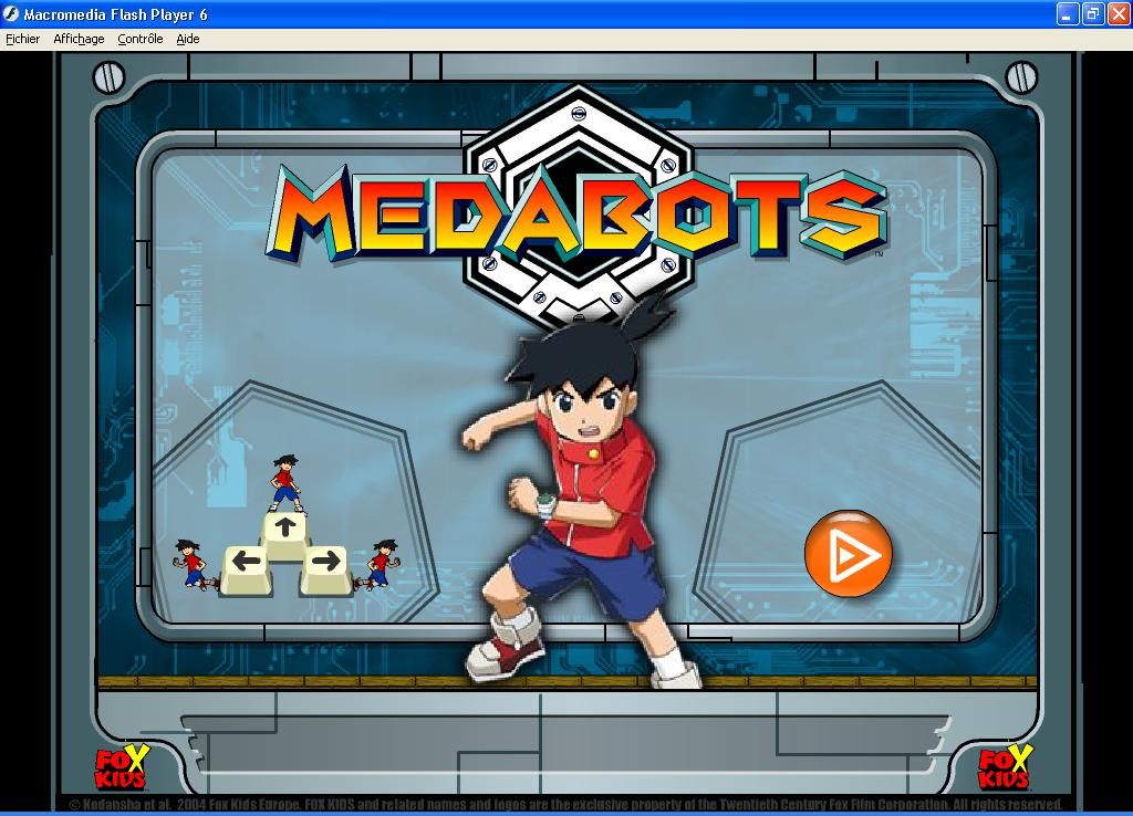 Medabots (Windows) screenshot: How to play : three keys won't be that difficult