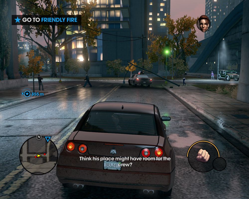 Saints Row: The Third (Windows) screenshot: Graphics are very impressive - and that's on the medium setting
