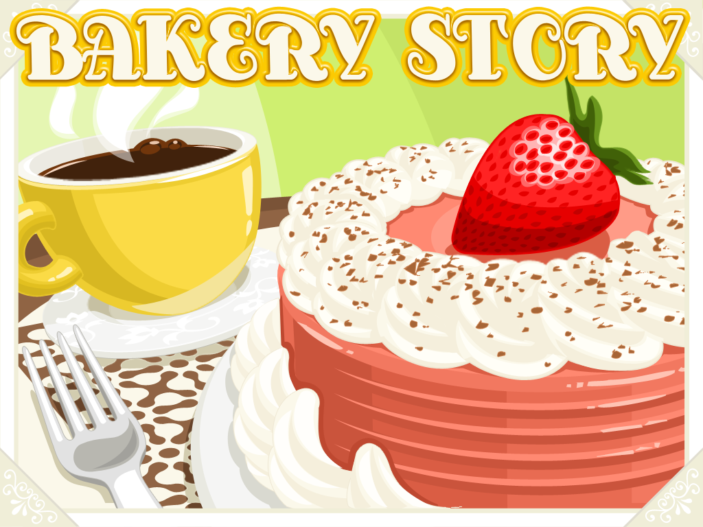 Bakery Story (iPad) screenshot: Title screen