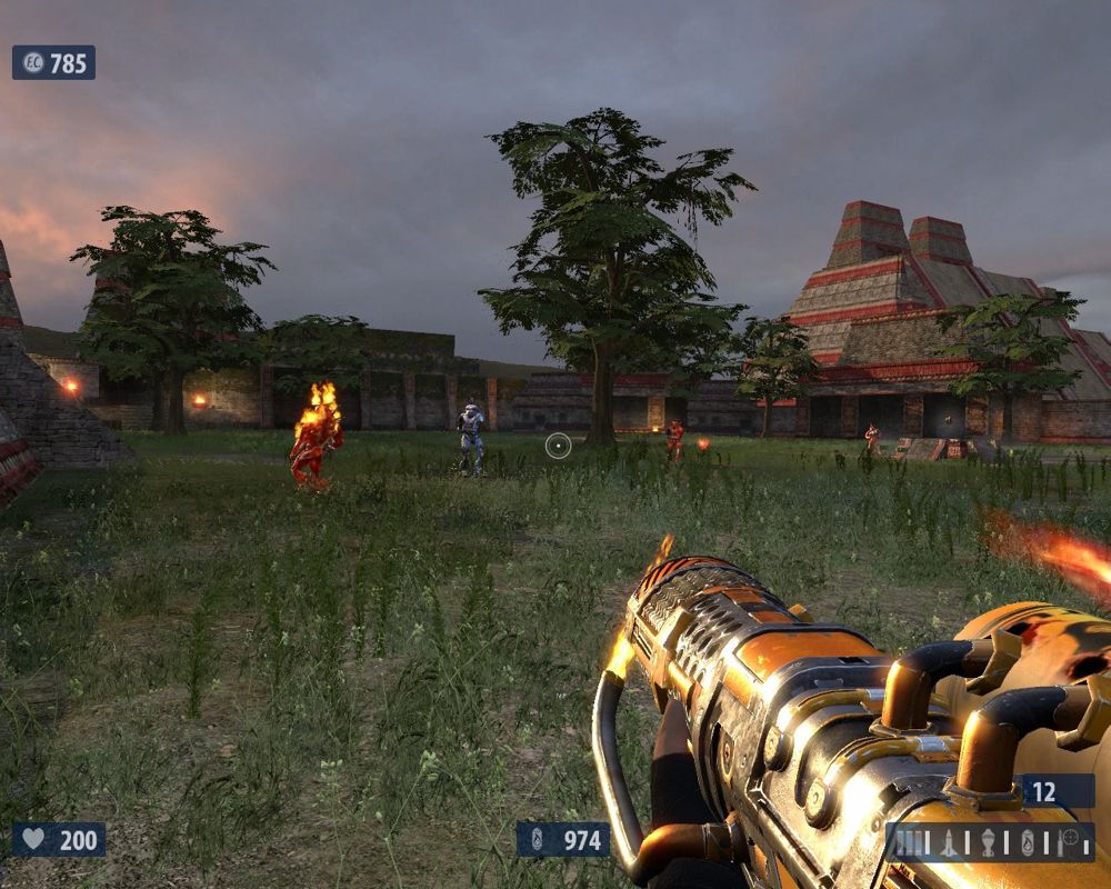 Serious Sam HD: The Second Encounter (Windows) screenshot: Let's get pyro!