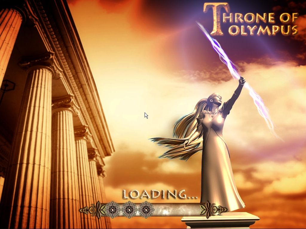 Throne of Olympus (Windows) screenshot: Loading screen