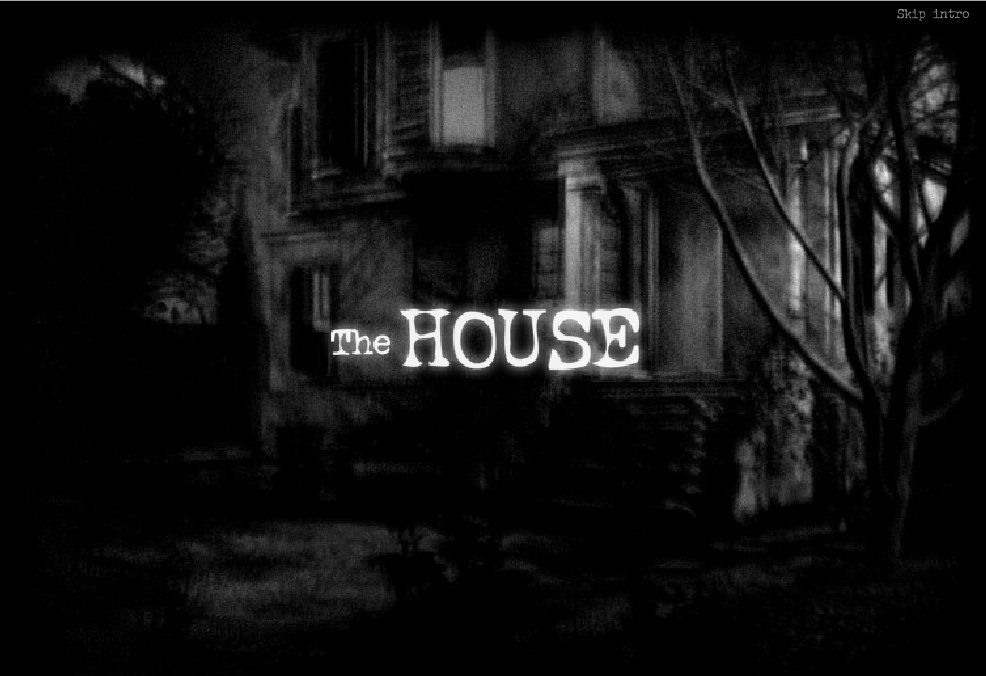 The House (Browser) screenshot: Title screen