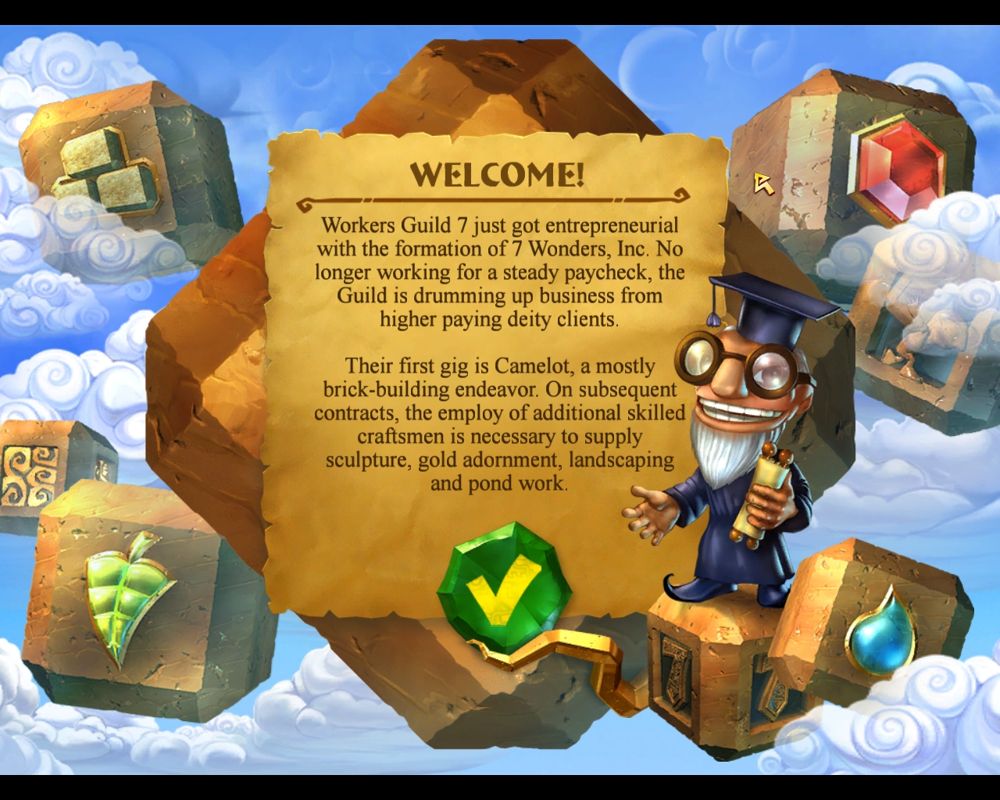 7 Wonders: Magical Mystery Tour (Windows) screenshot: The introduction