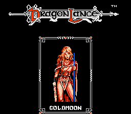 Screenshot of Heroes of the Lance (NES, 1988) - MobyGames