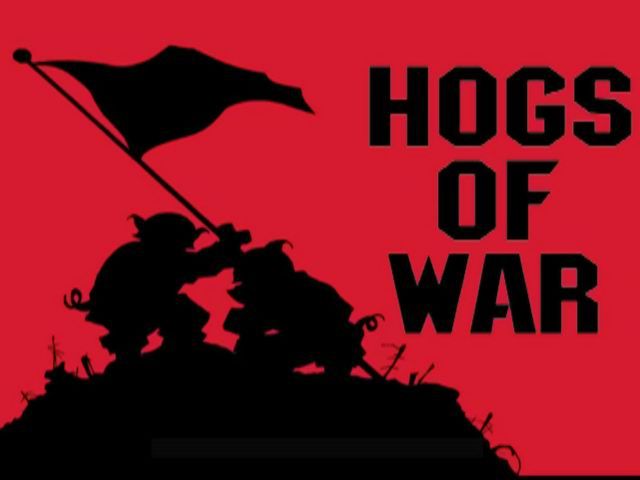 Hogs of War (PlayStation) screenshot: Title Screen