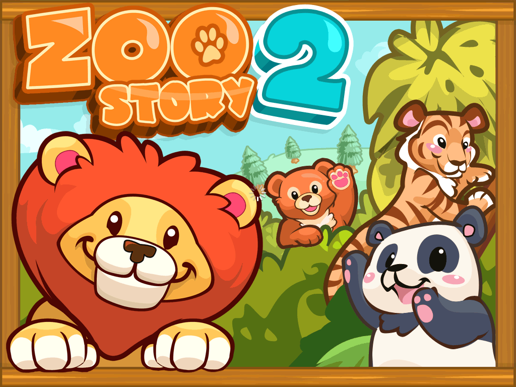Zoo Story 2 (iPad) screenshot: Title screen