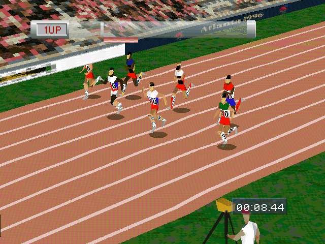 Olympic Games: Atlanta 1996 (DOS) screenshot: ...Go!