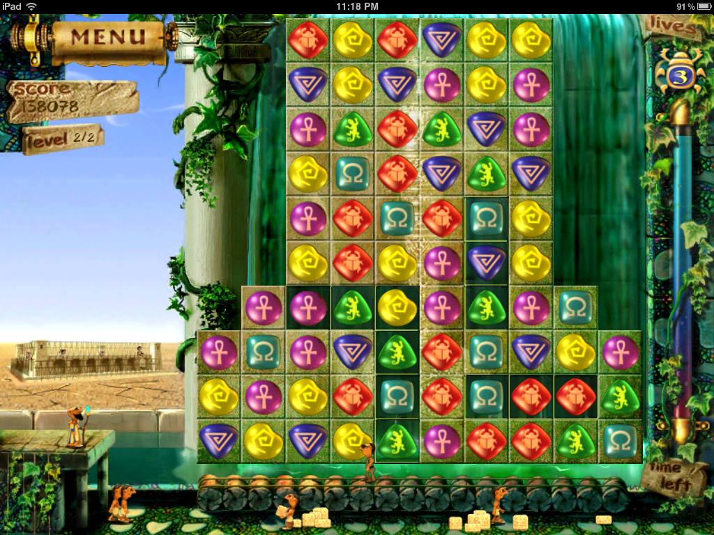 7 Wonders of the Ancient World (iPad) screenshot: The Hanging Gardens of Babylon