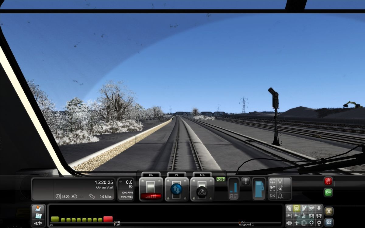 RailWorks 3: Train Simulator 2012 (Windows) screenshot: Expert controls