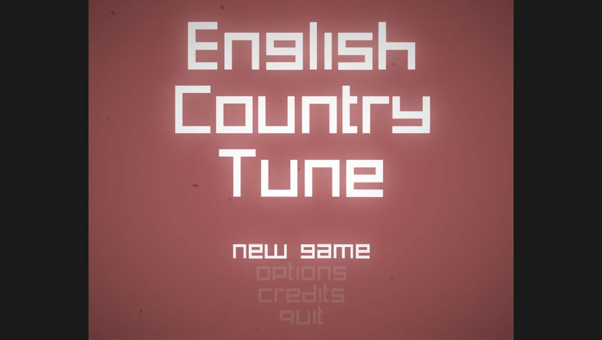 English Country Tune (Windows) screenshot: Main menu