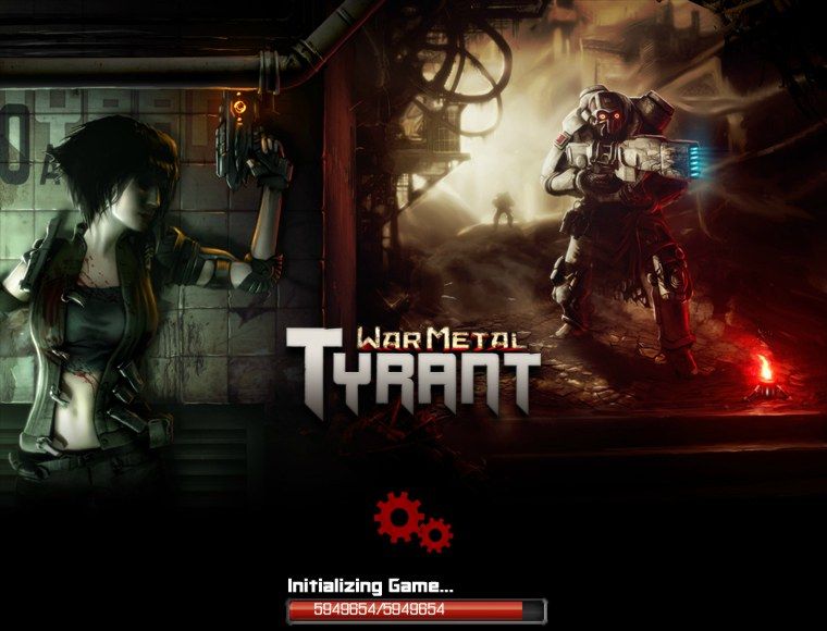 War Metal: Tyrant (Browser) screenshot: Loading screen