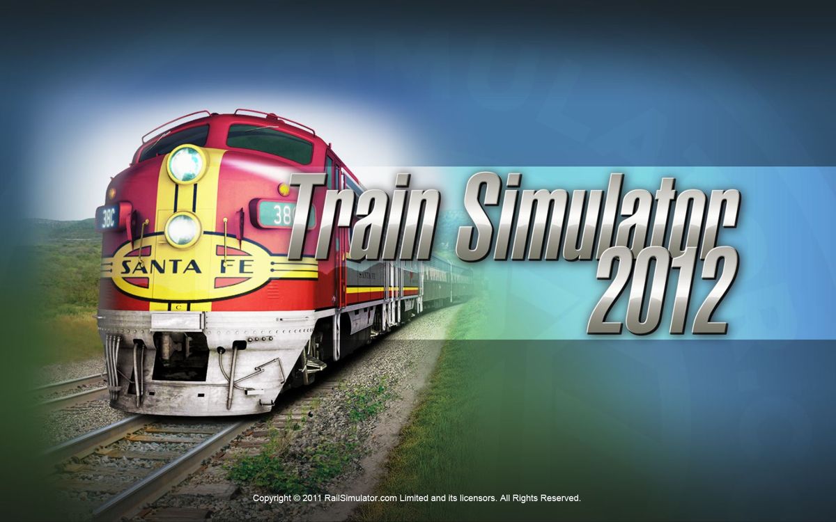 RailWorks 3: Train Simulator 2012 (Windows) screenshot: Title screen