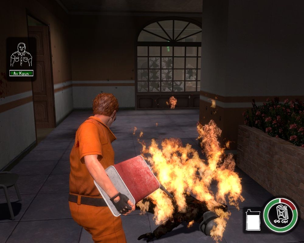 Postal III (Windows) screenshot: Come on baby light my fire