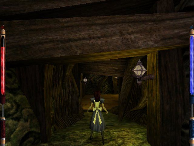 American McGee's Alice (Windows) screenshot: Village of doom