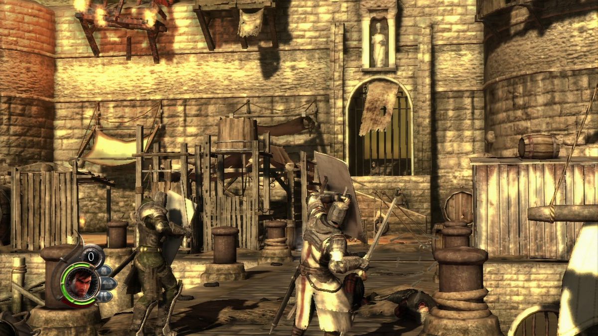 Screenshot Of The Cursed Crusade Playstation 3 2011 Mobygames