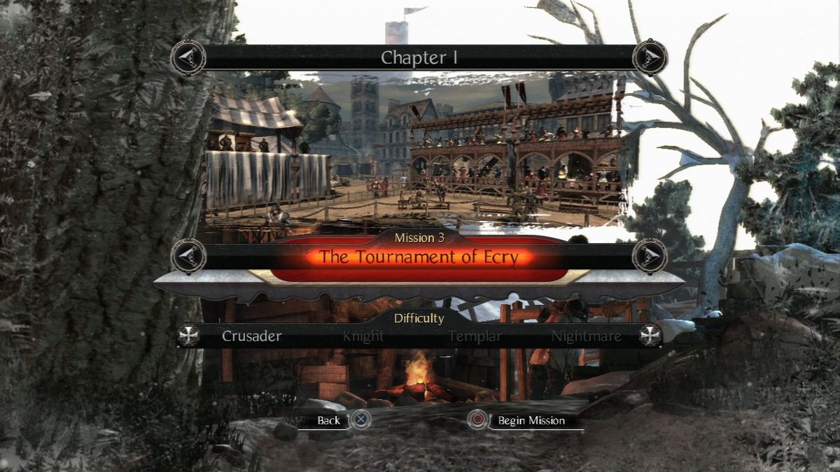 Screenshot of The Cursed Crusade (PlayStation 3, 2011) - MobyGames