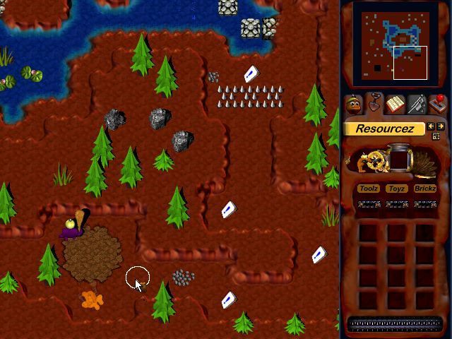 Screenshot of Gruntz (Windows, 1999) - MobyGames