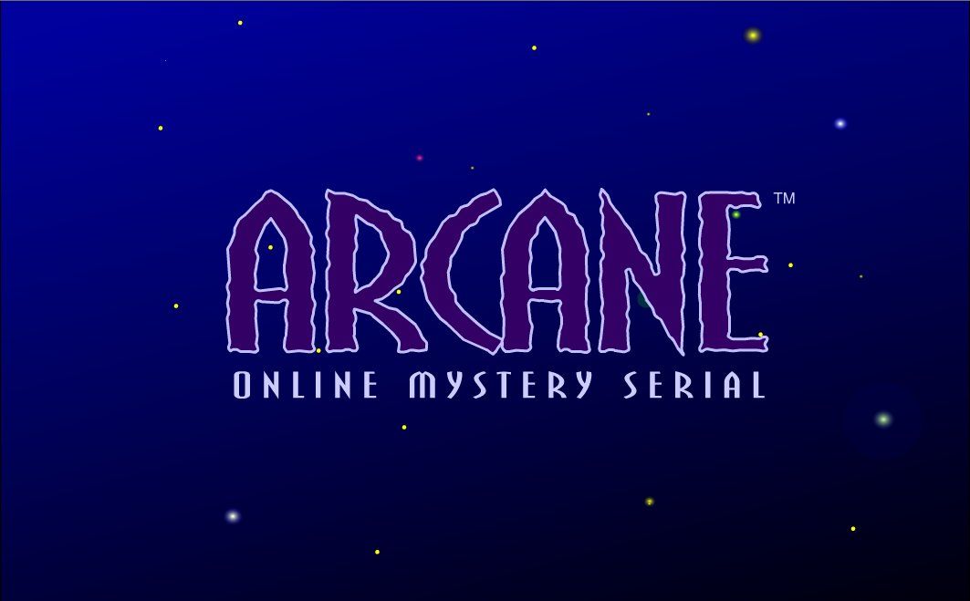 Arcane: Online Mystery Serial - The Miller Estate Episode 2 (Browser) screenshot: Title screen (1)