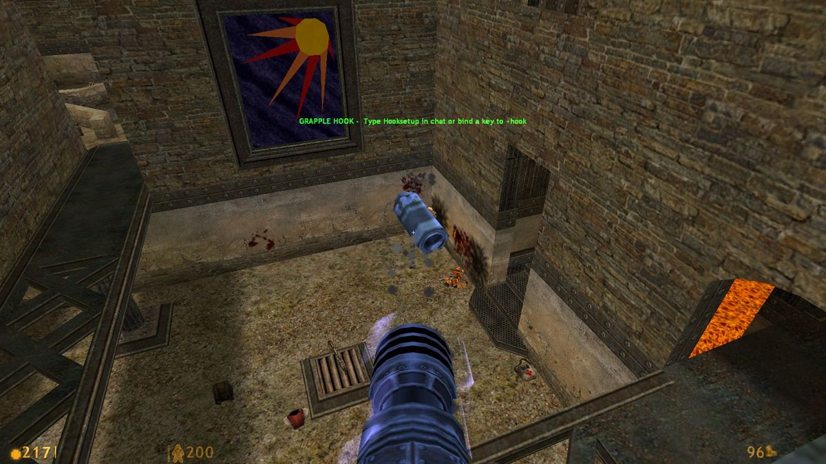 Deathmatch Classic (Windows) screenshot: Grenade Launcher!