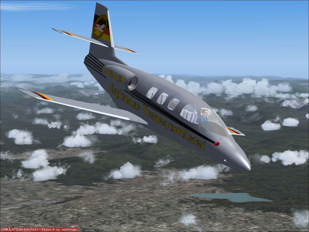 Aircraft: Collector's Edition (Windows) screenshot: The Safire Jet. Nicely detailed interior in this model