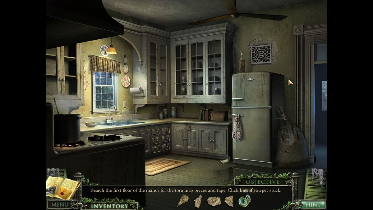 Mystery Case Files: 13th Skull (Collector's Edition) (Macintosh) screenshot: Kitchen