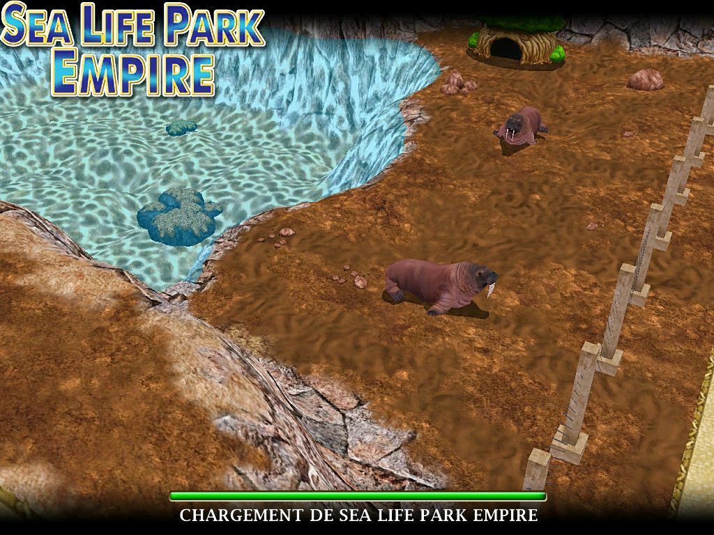 Marine Park Empire (Windows) screenshot: First loading screen