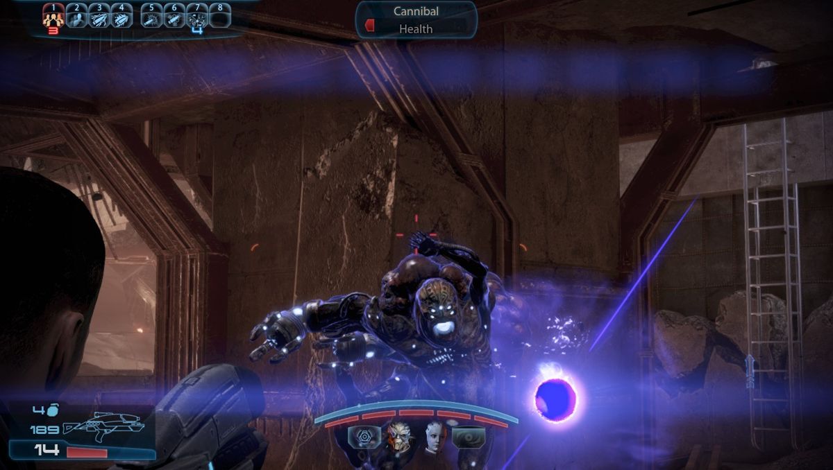 Mass Effect 3 (Windows) screenshot: Adept Powers in action