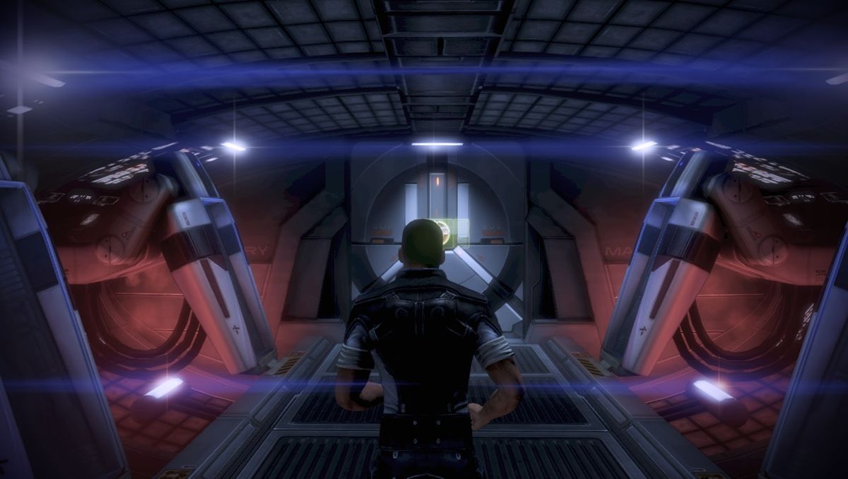 Mass Effect 3 (Windows) screenshot: Shepard, back on the Normandy.