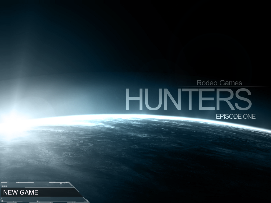 Hunters: Episode One (iPad) screenshot: Title screen.