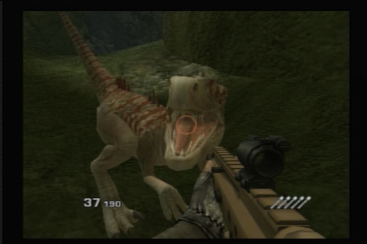 Jurassic Hunted PS2 2009 otimo jogo com Dinossauros 