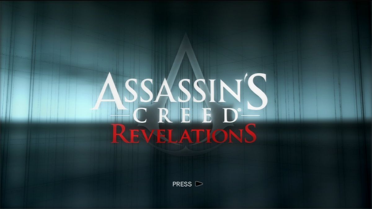 Assassin's Creed: Revelations (PlayStation 3) screenshot: Main title.