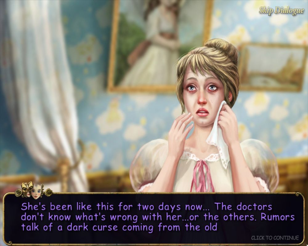 PuppetShow: Souls of the Innocent (Macintosh) screenshot: Jane's mother cutscene