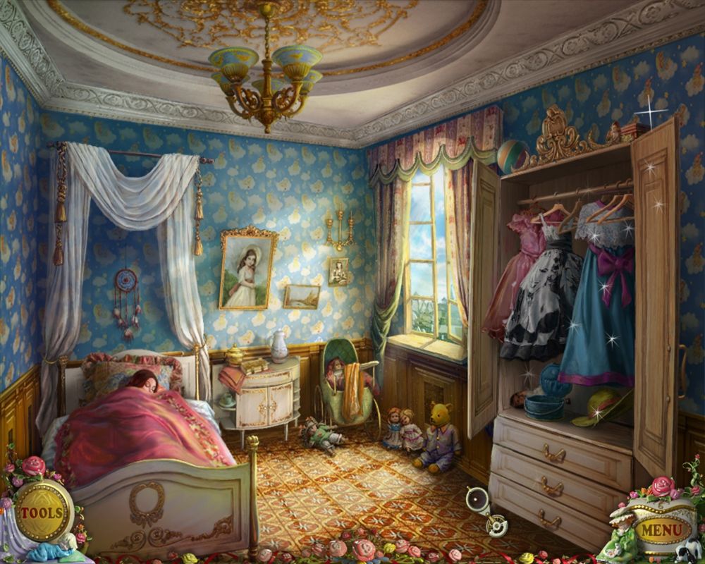 PuppetShow: Souls of the Innocent (Macintosh) screenshot: Jane's bedroom
