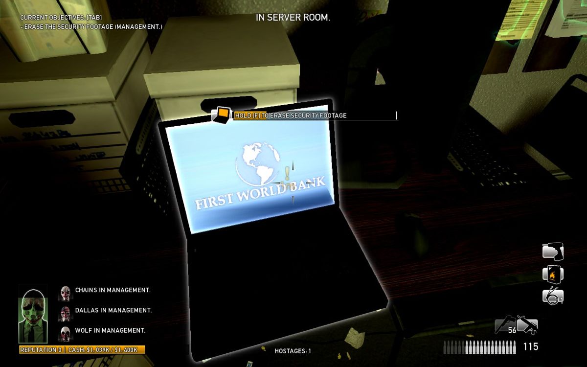 Screenshot of Payday The Heist (Windows, 2011) MobyGames