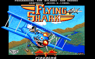 Sky Shark (Amiga) screenshot: Title Screen