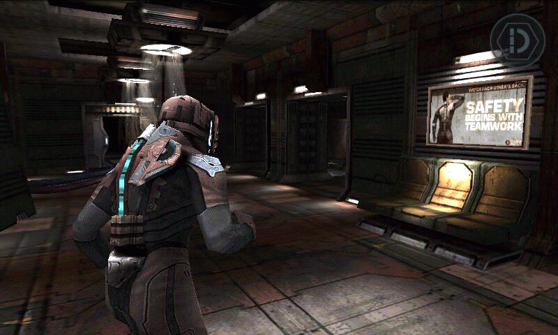 Dead Space (Android) screenshot: Starting the game