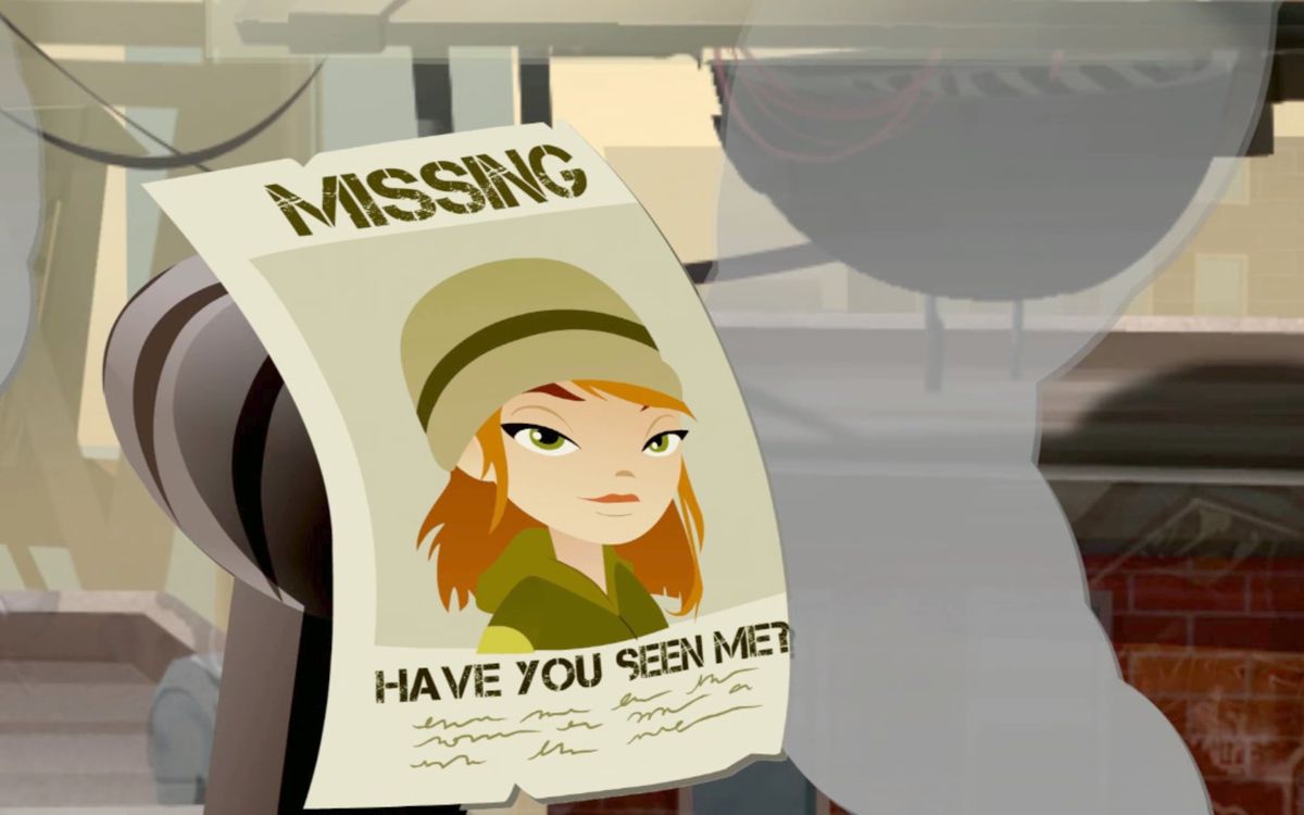 Sideway: New York (Windows) screenshot: Nox's girlfriend is missing.