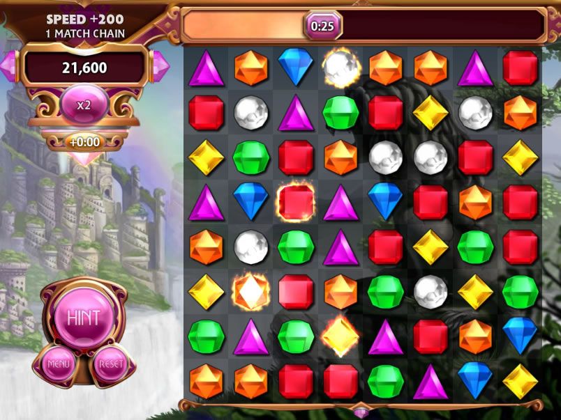 Screenshot Of Bejeweled 3 (Browser, 2010) - MobyGames