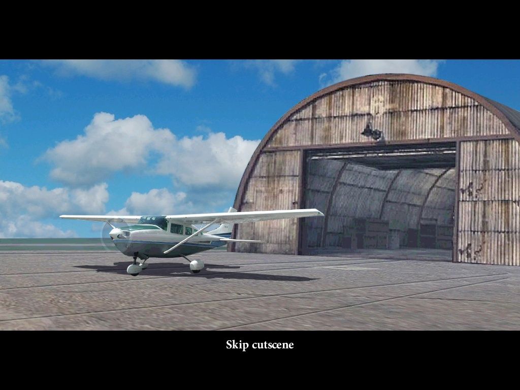 Kate Arrow: Deserted Wood (iPad) screenshot: Cutscene plane repaired taking off