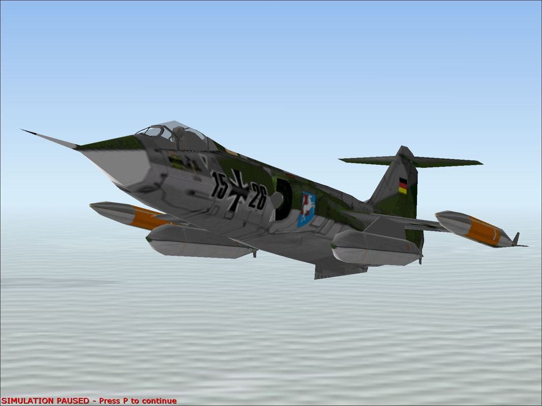 Luftwaffe Collection (Windows) screenshot: The Lockheed F-104 Starfighter