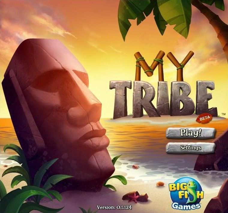 My Tribe (Browser) screenshot: Main menu