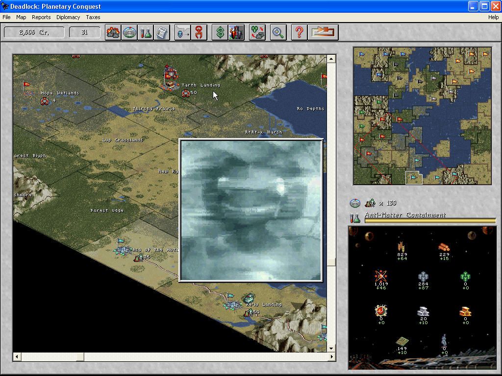 Deadlock: Planetary Conquest (Windows) screenshot: Skiriniens black market's messenger
