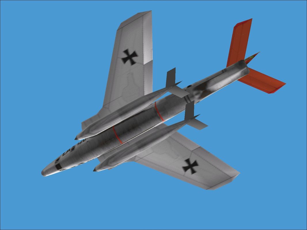 Luftwaffe Collection (Windows) screenshot: This is the Republic F84 Thunderflash