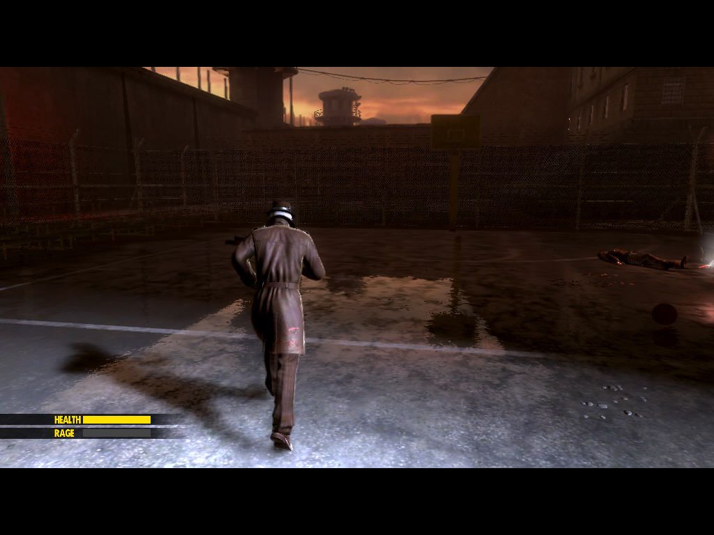 Watchmen: The End Is Nigh (Windows) screenshot: go, Rorschach, go!