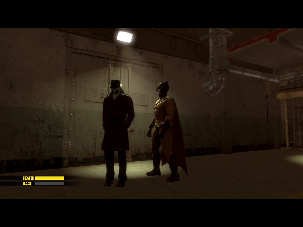 Watchmen: The End Is Nigh (Windows) screenshot: time to think.