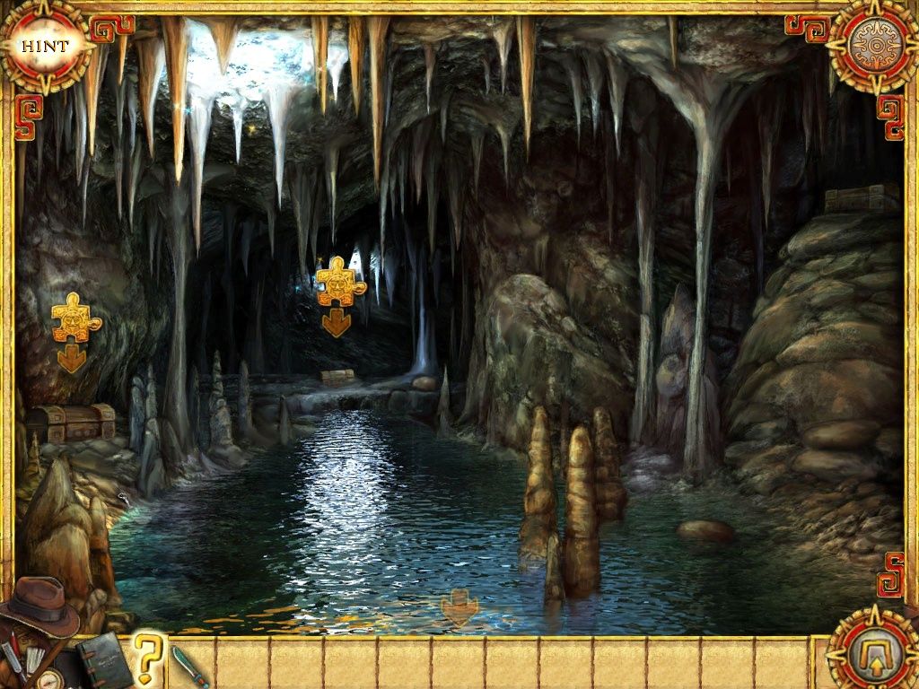 Joan Jade and the Gates of Xibalba (iPad) screenshot: Deep Cave